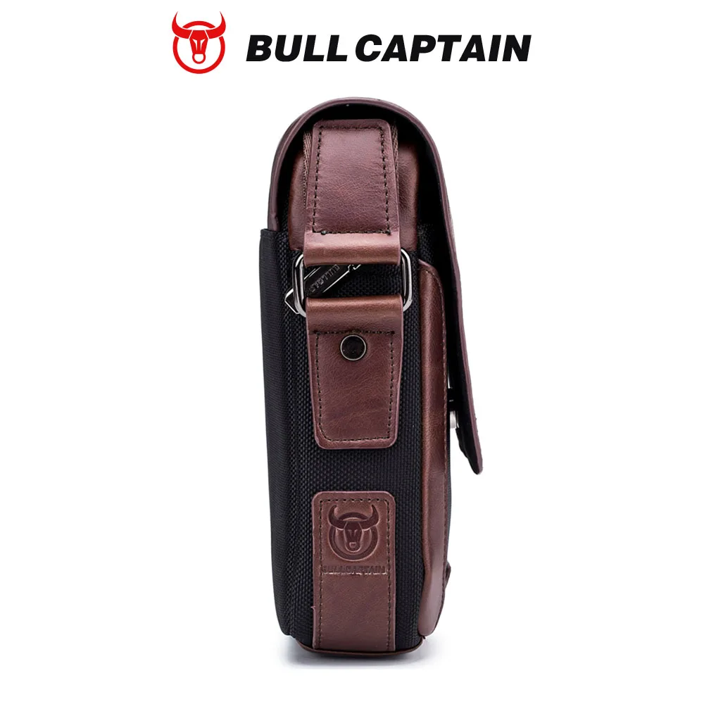 Bull captain Mann Umhängetasche Männer Echt leder Umhängetaschen Business Cross body Casual Bag berühmte Marke männliche Handtasche Taschen