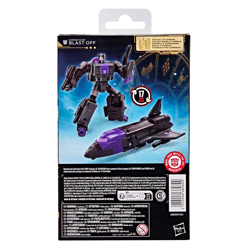 Hasbro – transformateurs originaux Age of the Primes Combaticon, 14cm, classe de luxe, joli modèle de dessin animé, jouets figurines, nouvelle collection