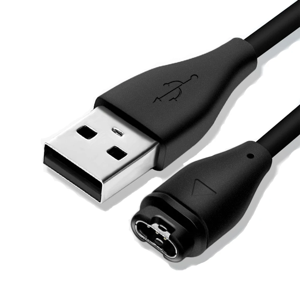Para garmin abordagem s10 s40 s60 g12 s12 s42 vívoactive 3 4 4S instinto carregador usb smartwatch substituição cabo carregador rápido