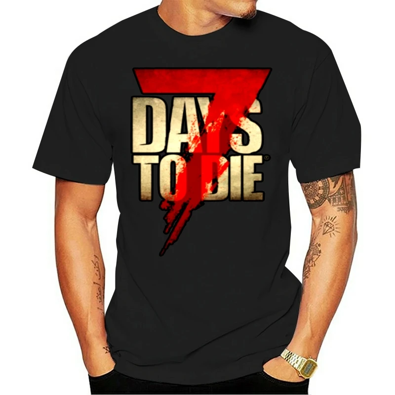 Blood Days T shirt death zombie game steam computer anime 7 days to die die days 7