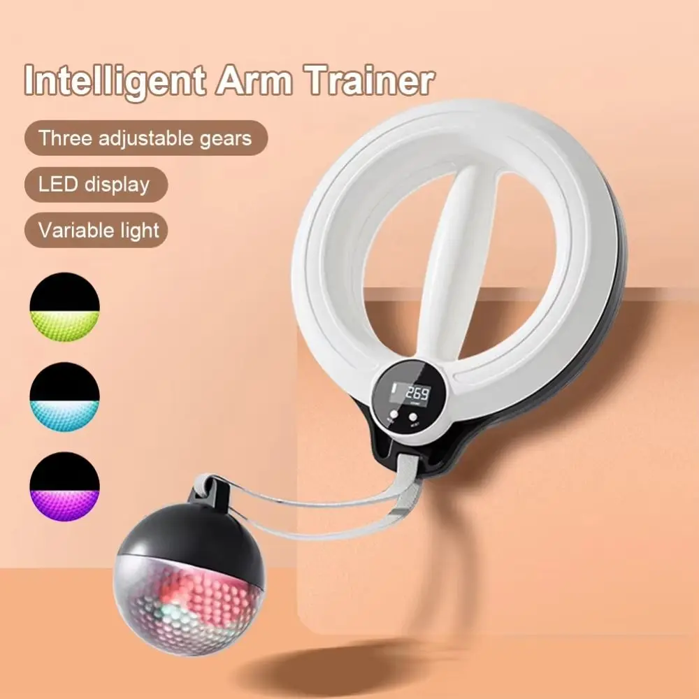 

Strength Training Twister Arm Exerciser Hand-cranked with 3 Display Modes Wrist Strength Trainer Non Slip Adjustable