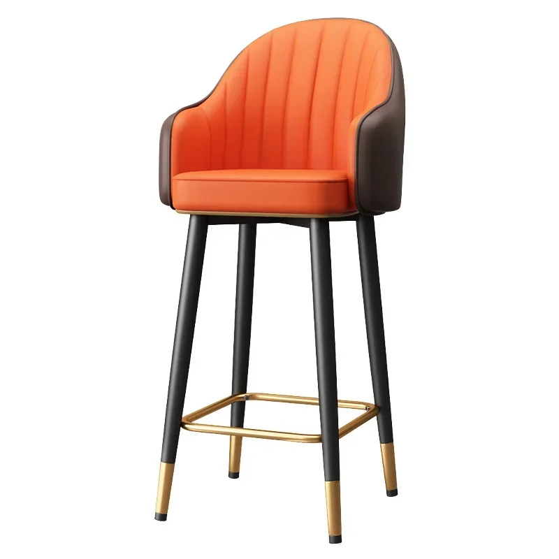 

Modern Nordic Bar Stools Living Room Office Chair Dining Room Modern Luxury Home Tabourets De Bar Interior Decoration