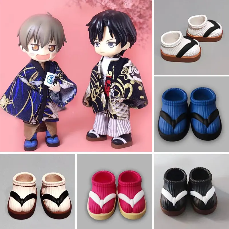 

YMY Plain Body BJD OB11 GSC Plain Body Doll Clay Man Clogs Flip-flops doll shoes doll accessories