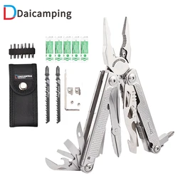 Daicamping DL301 DL25 Multi Tool Multi-tool Cutter Survival Pliers Multifunctional Folding Knife Multitools Hand Tools Sets