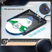 External Blu Ray Drive Burner, Support 100G Disc USB 3.0 And Type-C DVD/CD/BD Player,3D Optical Bluray Drive For Laptop-N34R