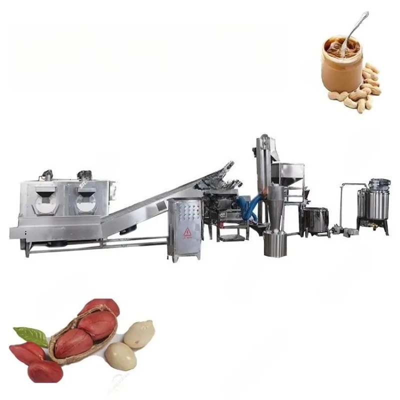 Automatic Peanut Butter Production Line with Flavors Industrial Peanut Butter Making Machine Pistachio Butter Making Machine OME