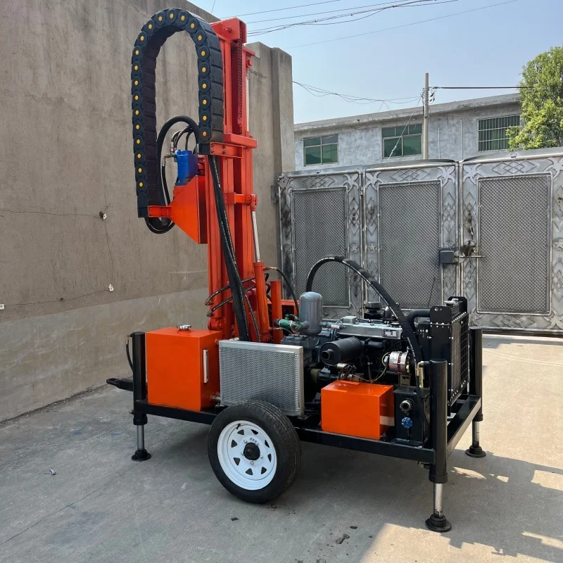 Impianto di perforazione di pozzi d'acqua da 300 metri del produttore cinese per componenti del cuscinetto del cambio dell'ingranaggio del motore centrale di costruzione agricola