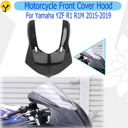 For Yamaha YZF R1 R1M 2015 2016 2017 2018 2019 Front Upper Fairing Headlight Cover Nose Plate Front Cover Accessories