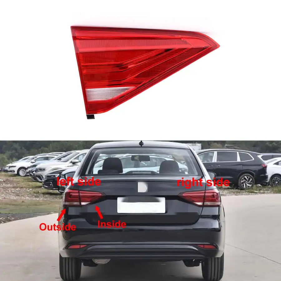 

Inner Tail Lamp For Volkswagen VW Lavida 2015 2016 2017 Rear Taillight Brake Lamps Housing Without Bulb 1pcs