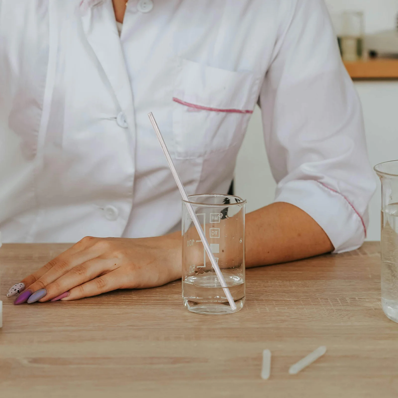 8 قطعة قضبان معدنية مستديرة حرارية مواد التجربة قضبان معدنية مستديرة أدوات البحث المختبر لتقوم بها بنفسك مستلزمات صناعة الحرف اليدوية