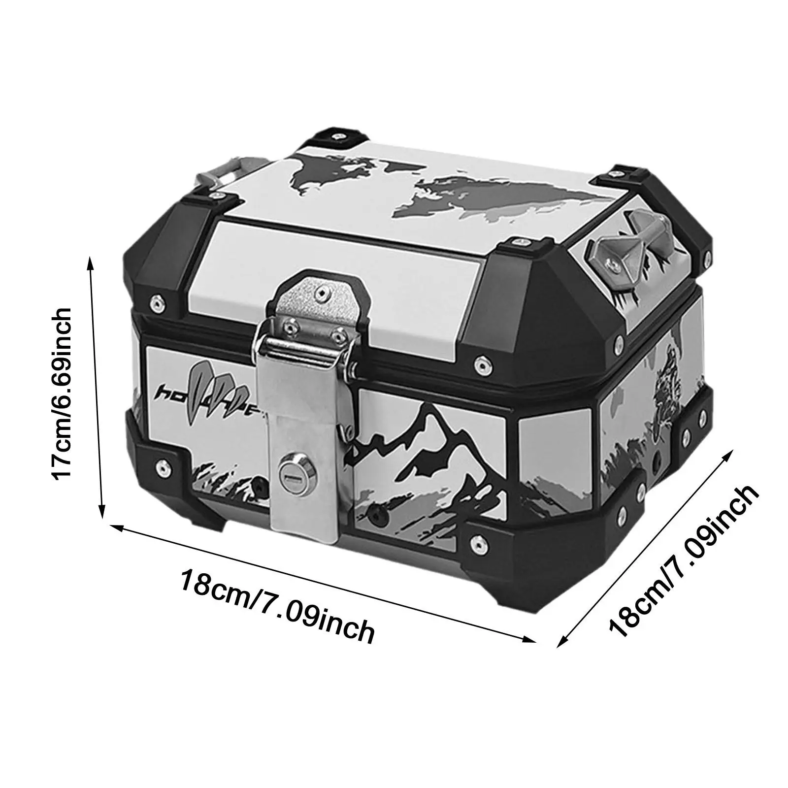 Motorcycle Trunk Multiuse Luggage Case for Electric Spare Parts