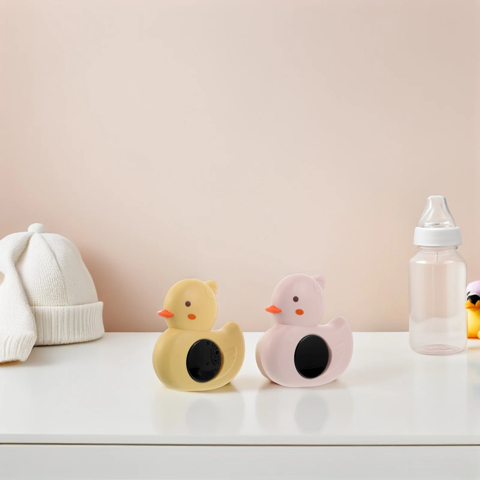 

2 Pcs Thermometer Bath Water Tub Thermometers for Infants Temperature Bathtub Household Toddler