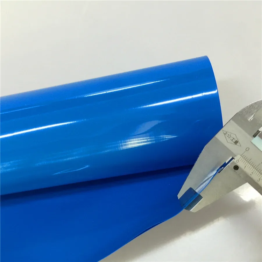 For Motorcycle insulation sheet 35CM x100CM lithium battery heat shrink tube Sky Blue thermal membrane casing lucence thick