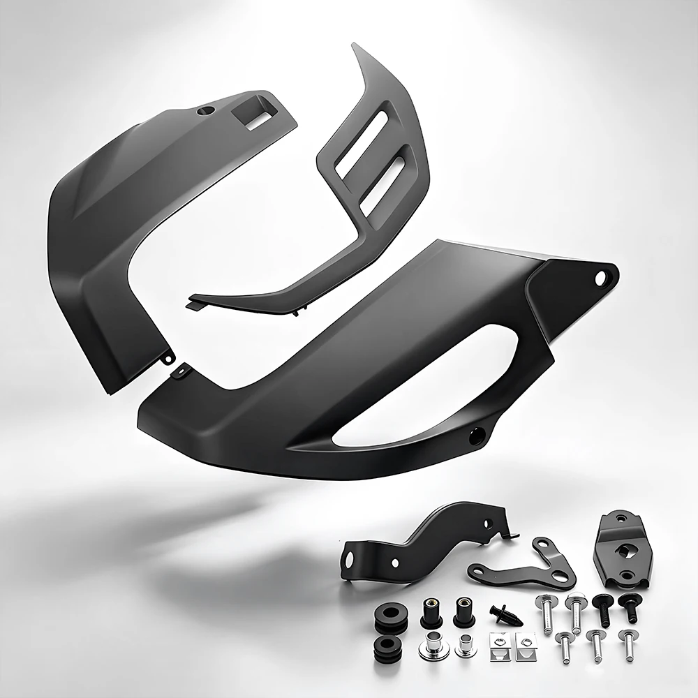 ngine Lower Belly Spoiler Under Fairing Frame Panel Protector Motorcycle Accessories Compatible with Honda CB650R CBR650R 19-25