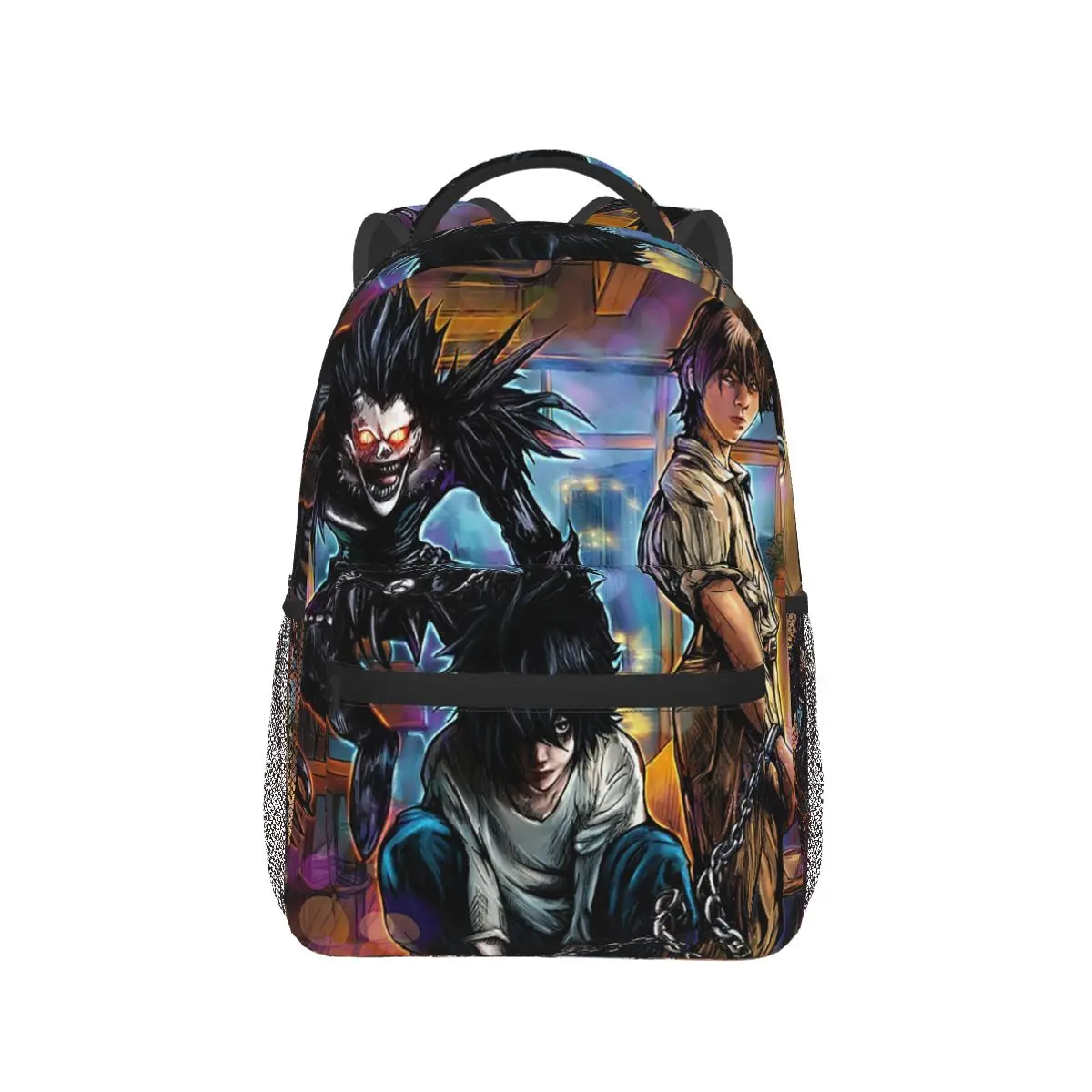 

Аниме Death Note L.Lawliet Рюкзак Лидер продаж Рюкзак большой вместимости Детская сумка для книг Школьная сумка Сумки на плечо для мужчин и женщин