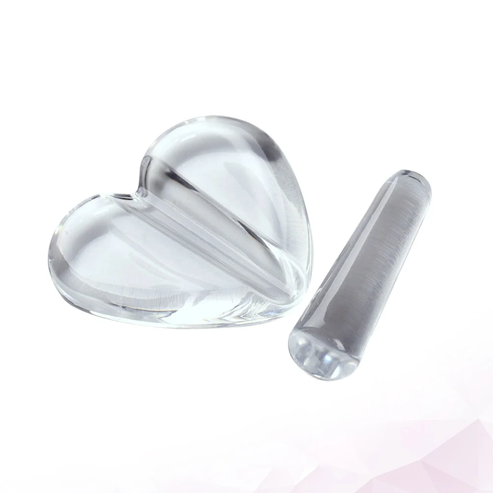 Molde en relieve en forma de corazón, marco transparente, doblado de piezas de cobre, herramienta para decoración de uñas, barra radian para elegancia y uñas especiales