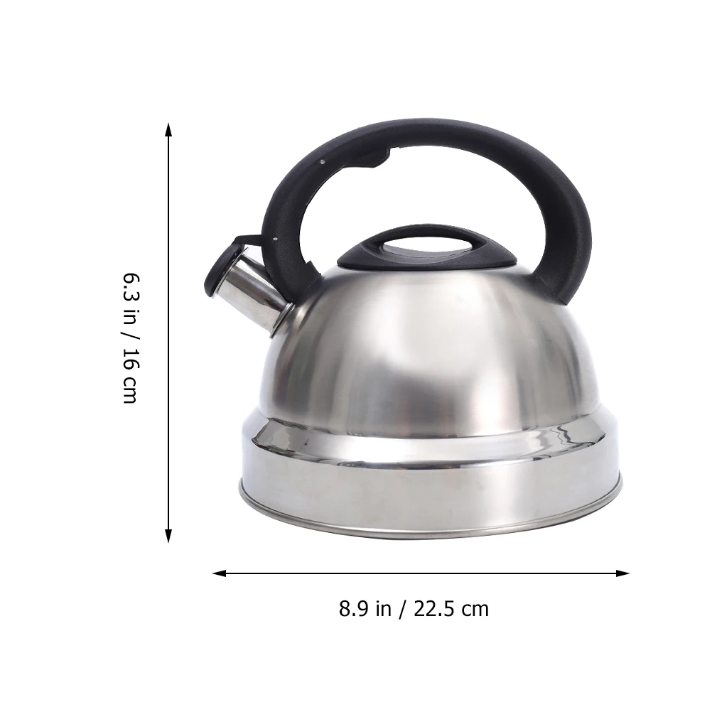 

3L Whistling Kettle Stainless Steel Plastic H Stove Top Teakettle Boil Water Induction Cooker Thickened Household
