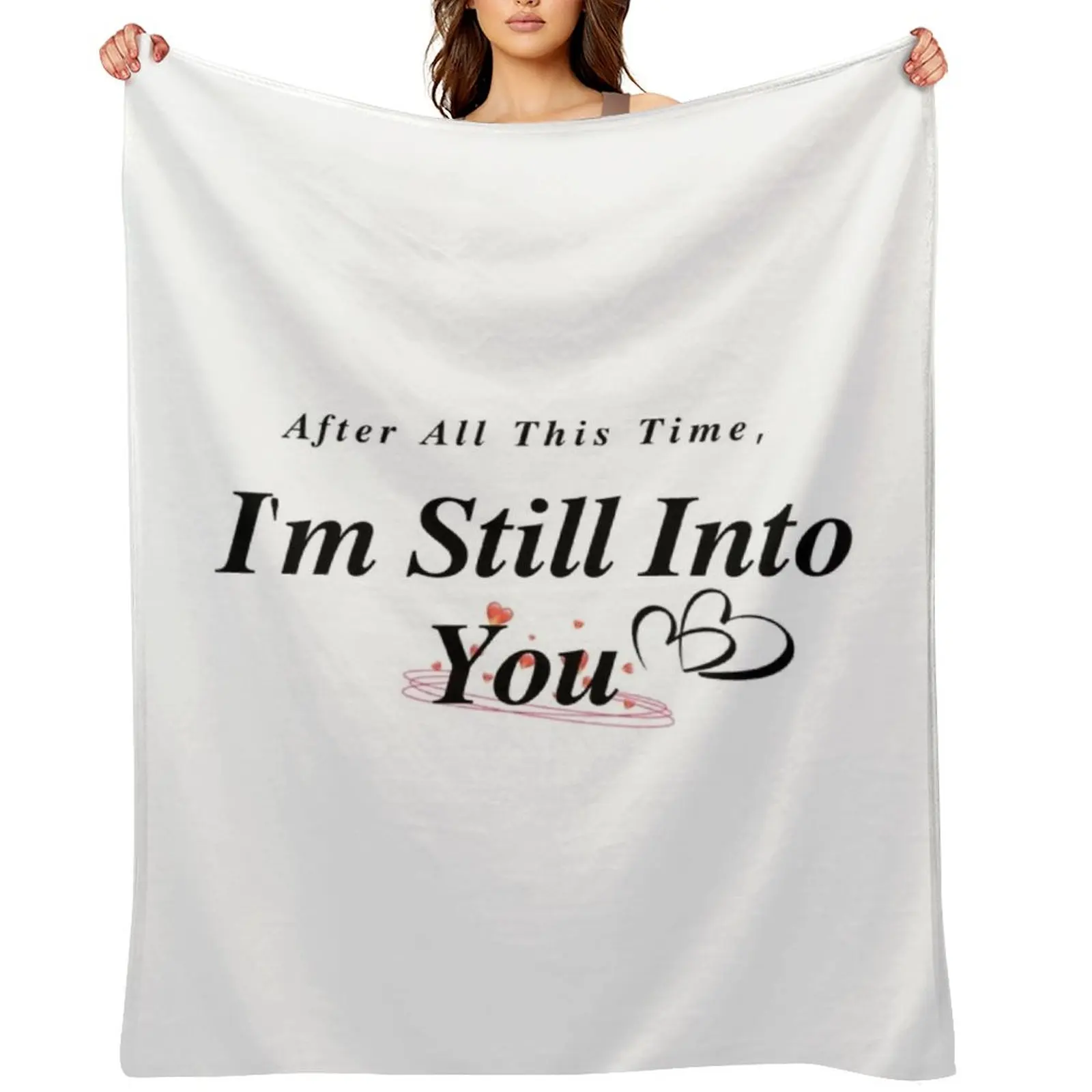 

Paramore 'Cause after all this time I'm still into you' - Music Throw Blanket Hairys Luxury Blankets