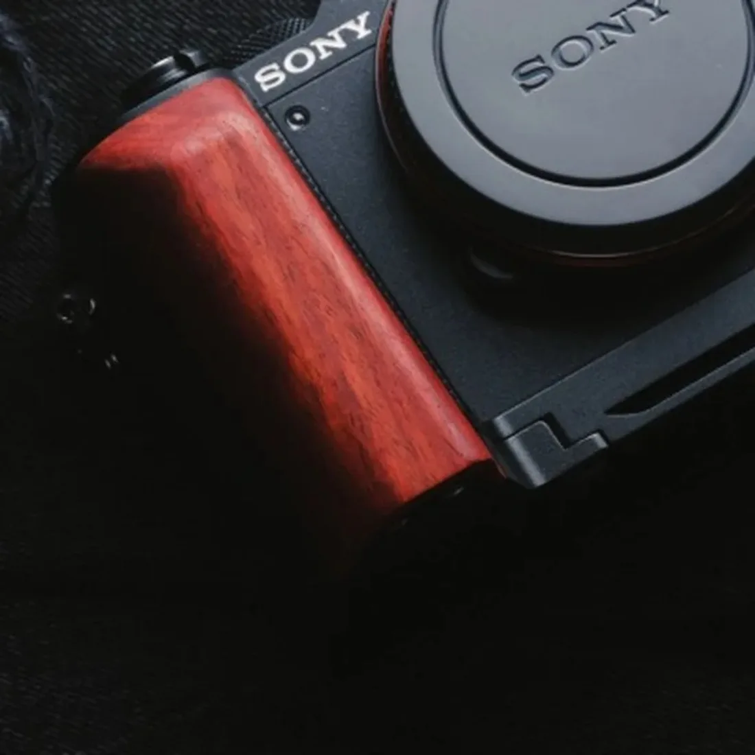 خشبية L نوع قوس ترايبود الإفراج السريع لوحة قاعدة قبضة المشبك مقبض لسوني A7C A7 C كاميرا رقمية Arca-السويسرية RSS ترايبود