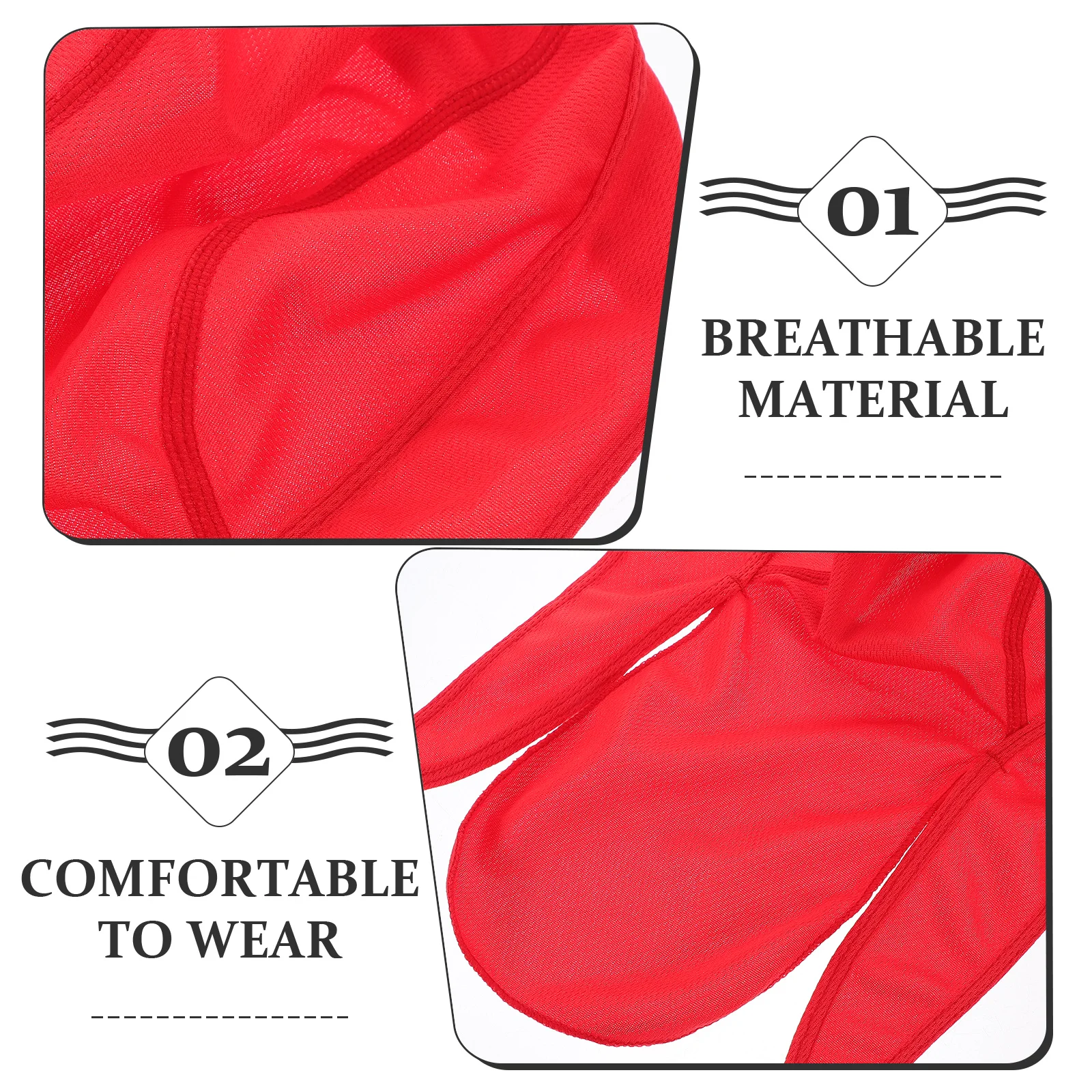 

3Pcs Liner Sun Protection Breathable Cycling Hat Outdoor Riding Inner Cap Liner Hat for Men Helmets for Adults