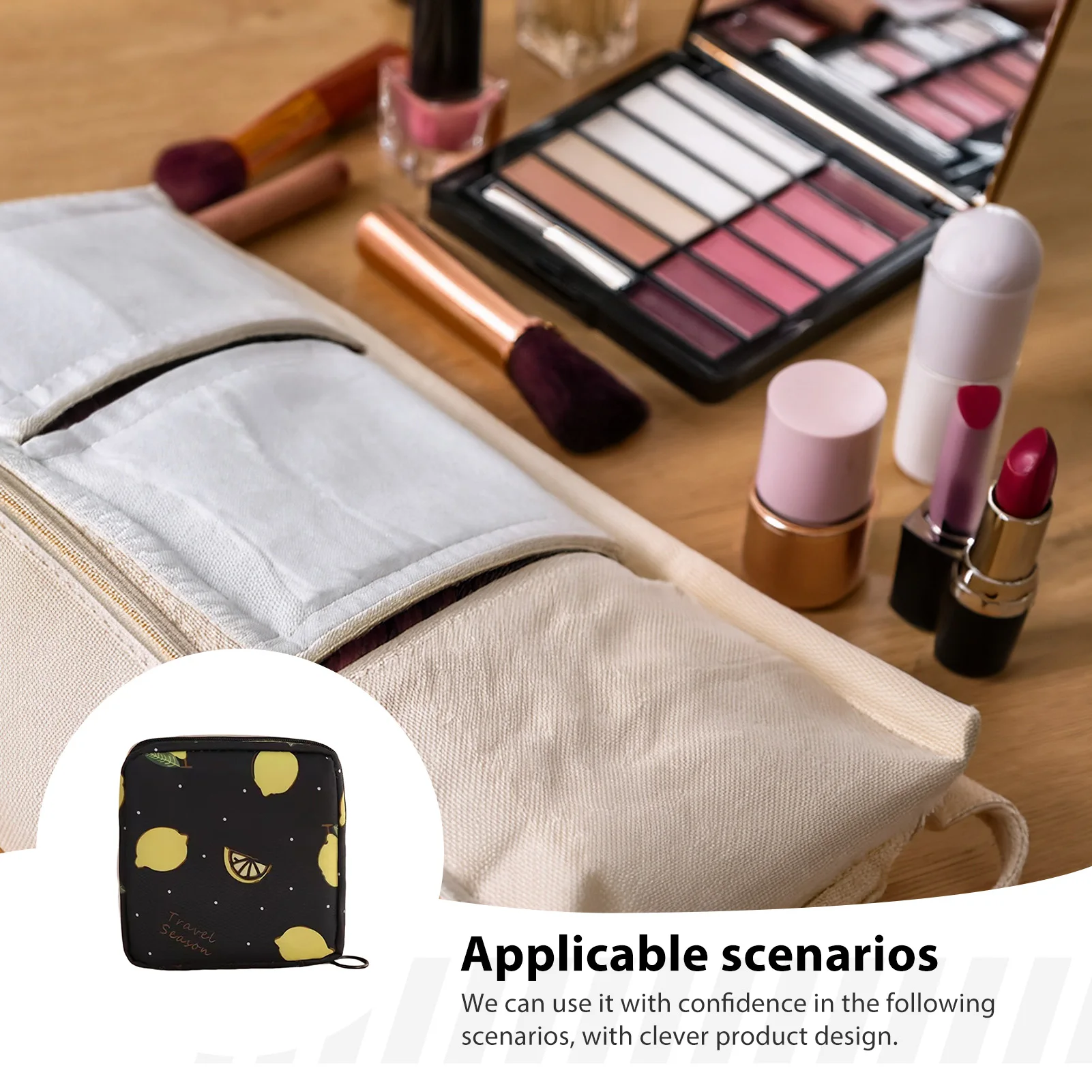 

Portable Period Bag for Women Feminine Menstruation Holder Pouch Suitable for Sisters Daughters
