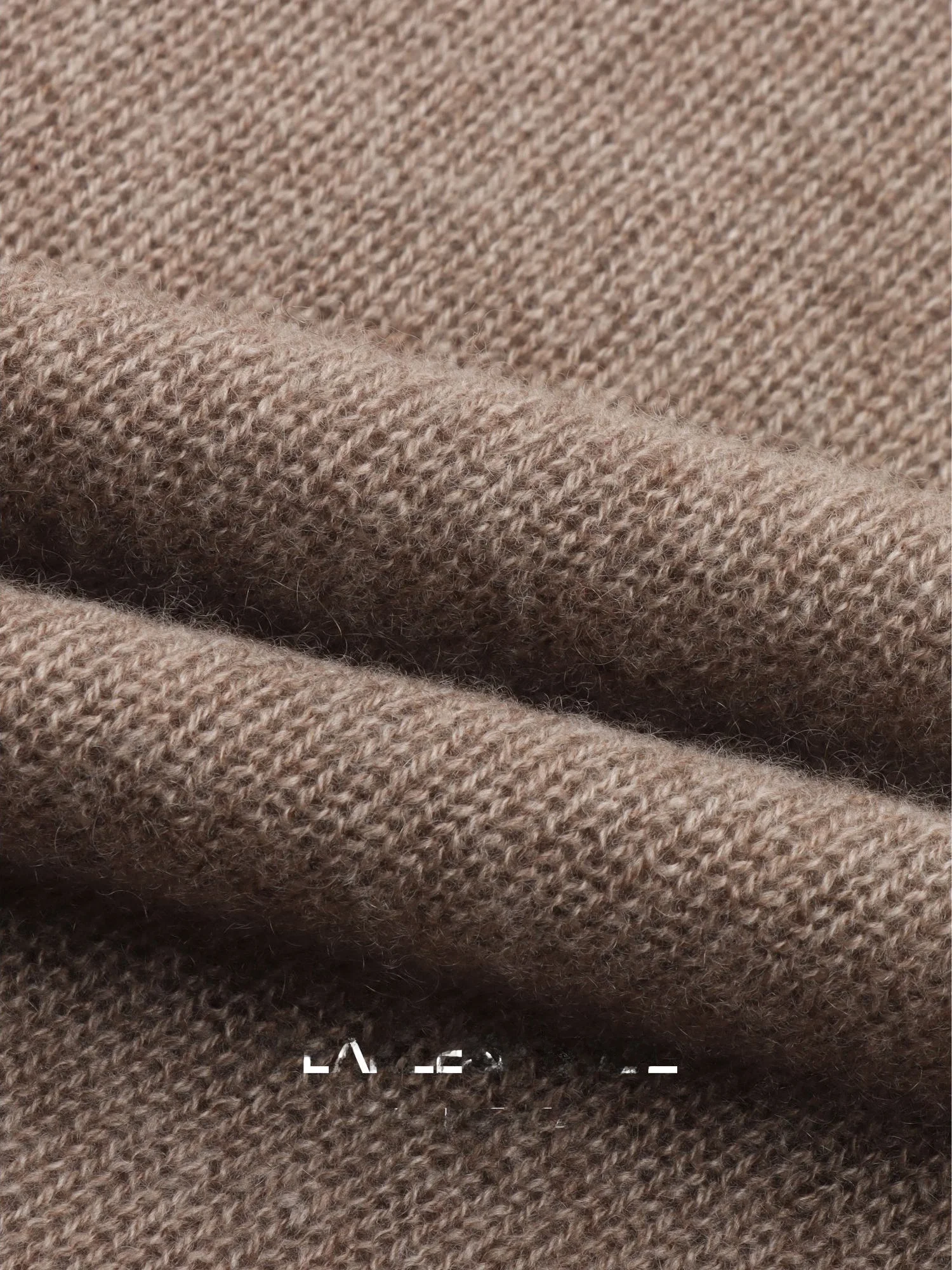 

Tfa Early Spring 825FM24 Women's Knitted Long Sve Sweater White Fce Micro Transparent Cuffed round Ne Pullover