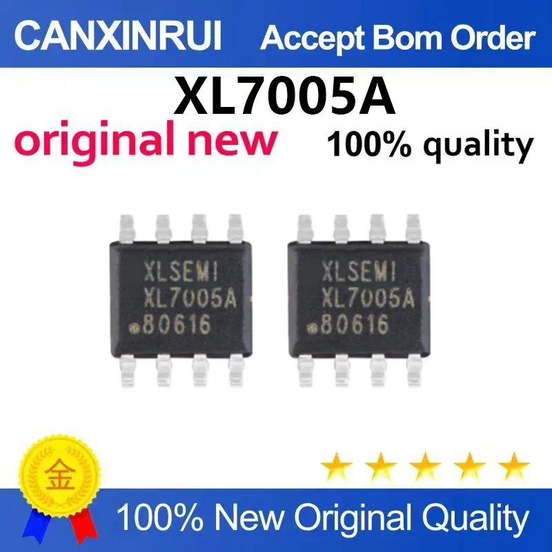 (5pcs-100pcs)Brand new original XL7005A SOP-8 0.4A1.25-20V 150KHz step-down DC converter chip