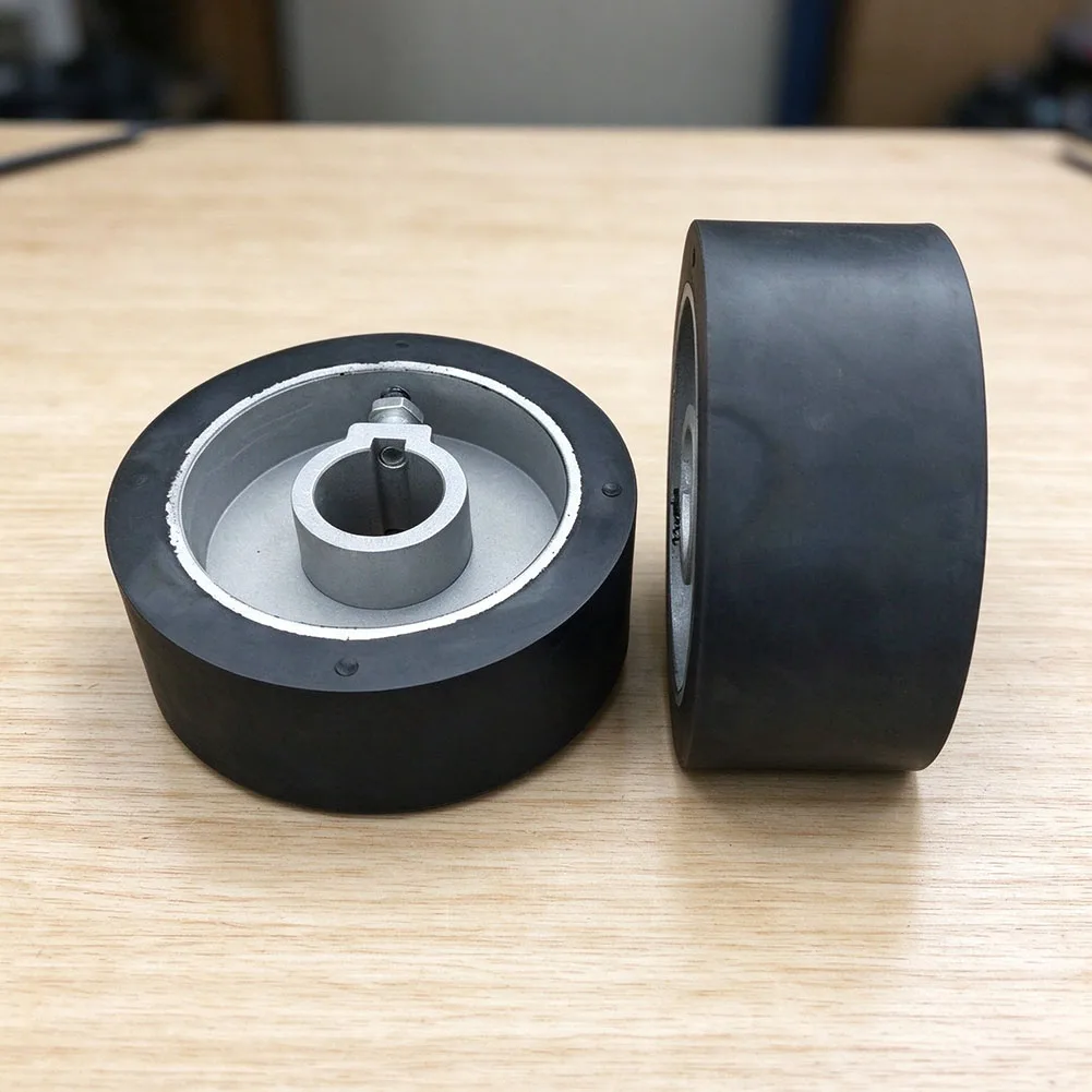 Four-Sided Pressure Wheel for Wood Planers Built to Maintain Alignment and Deliver Even Pressure Full Working Width