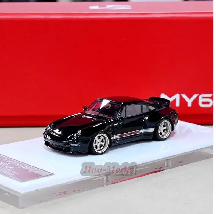 MY64 1/64 For Gunther Werks 911 400R Limited Car Model Resin Car Diecast Simulation Toys Birthday Gifts Hobby Display Collection