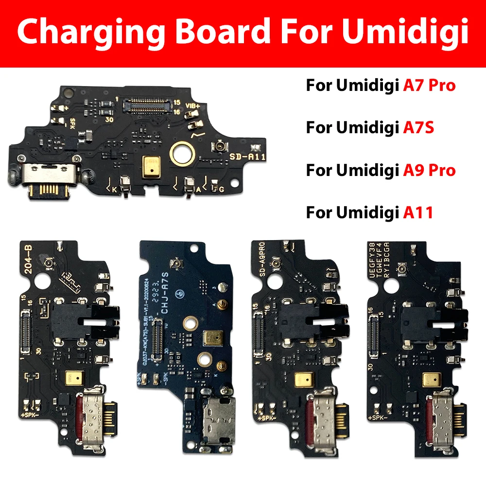 

10Pcs, For Umidigi A7 Pro A7S A9 Pro A11 Pro Max Bison Pro G9 Power 5 USB Charging Port Dock Charger Plug Connector Board Flex