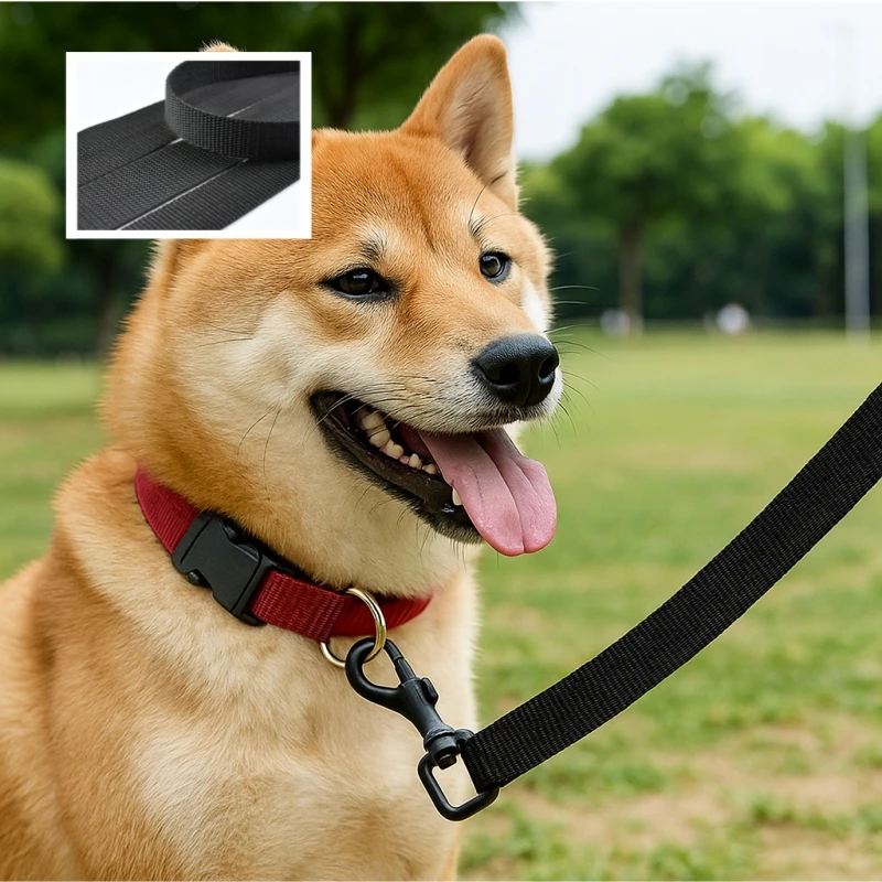 

10M Meetee Black Polyester Webbing At The Meter 20-100mm Backpack Belt Strap Pet Collar Tape Clothes Sewing Bias Binding Ribbon