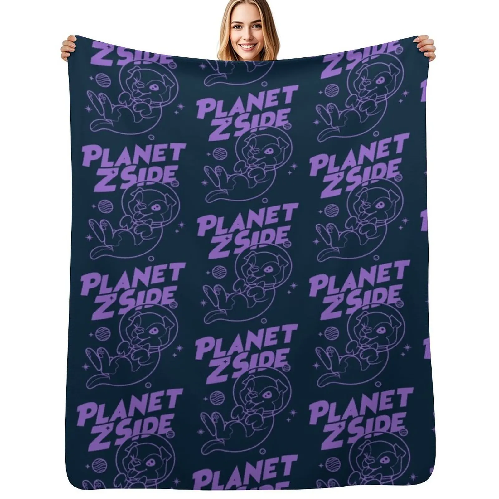 

Laurenzside Planet Z Side Throw Blanket Extra Large Throw for babies Sofa Throw wednesday Blankets