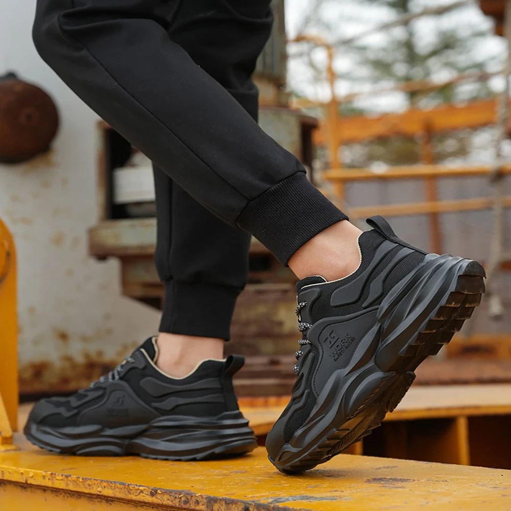 ArmorToe New Release Work Shoes Steel Toe Puncture Guard CloudStep Comfort Light-Breath Secure-Fit #Armor3017