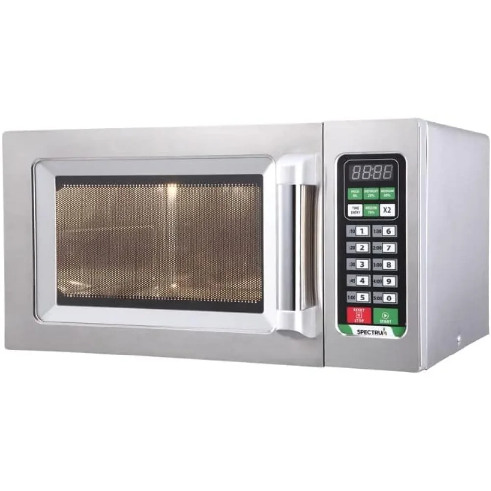 EMW-1000ST Commercial-Grade Microwave Oven, .9 Cubic Feet, Silver 20.12