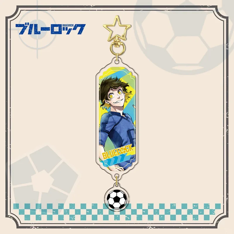 الأزرق قفل الطبقات فينوس المفاتيح 2D أنيمي الاكريليك ملحق سحر مخصص D دعم الطباعة #3