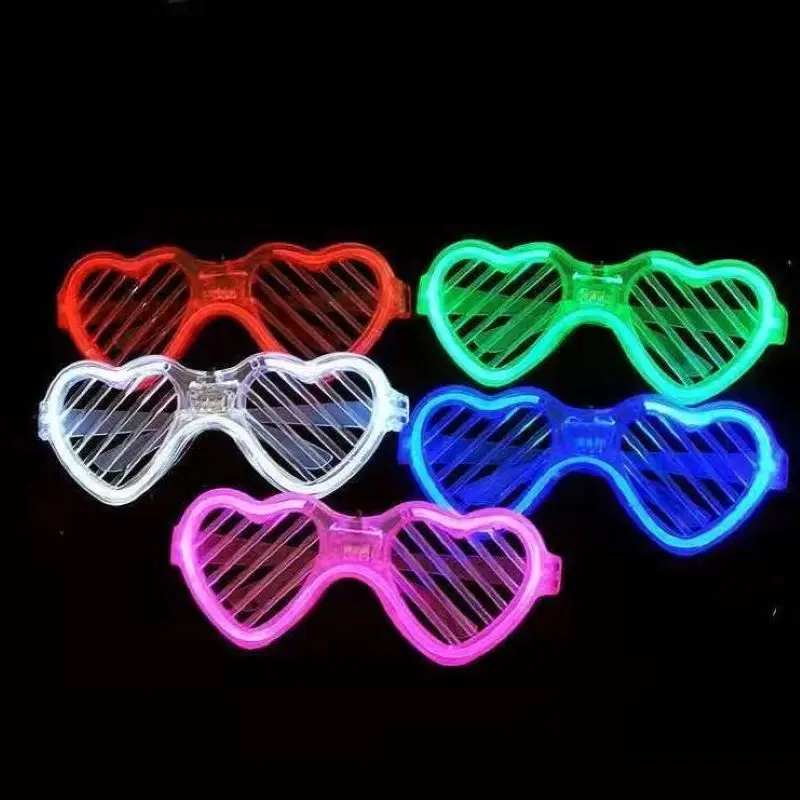 

Hot Sale Flashing Party LED Light Glasses Adult Kids Women for Christmas Birthday Halloween Party Decoration Supplies Glow Glass