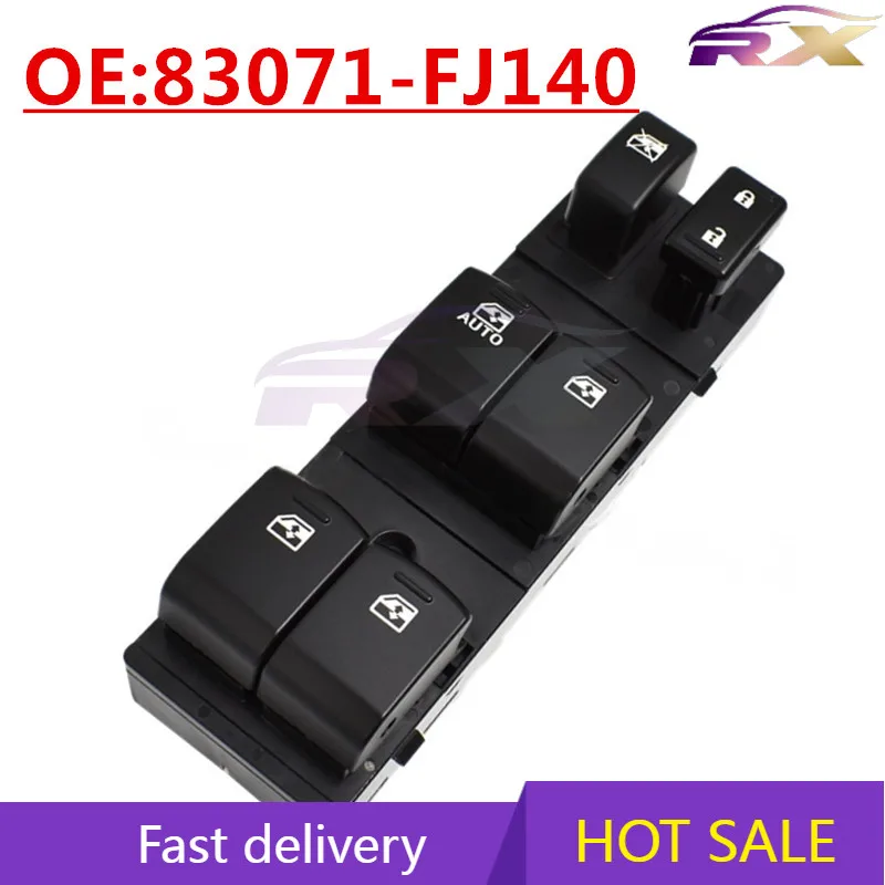 

OEM:83071-FJ140 Suitable for 2015-217 Subaru XV glass lifter switch power window control button switch