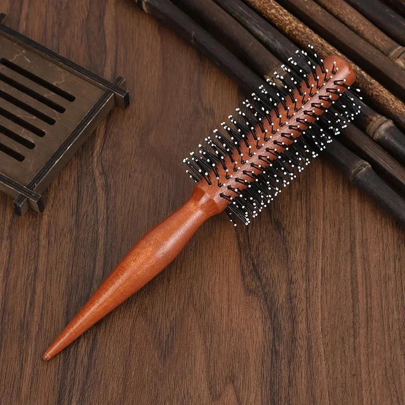 Professional Round Tube Rolling Comb for Hair Styling