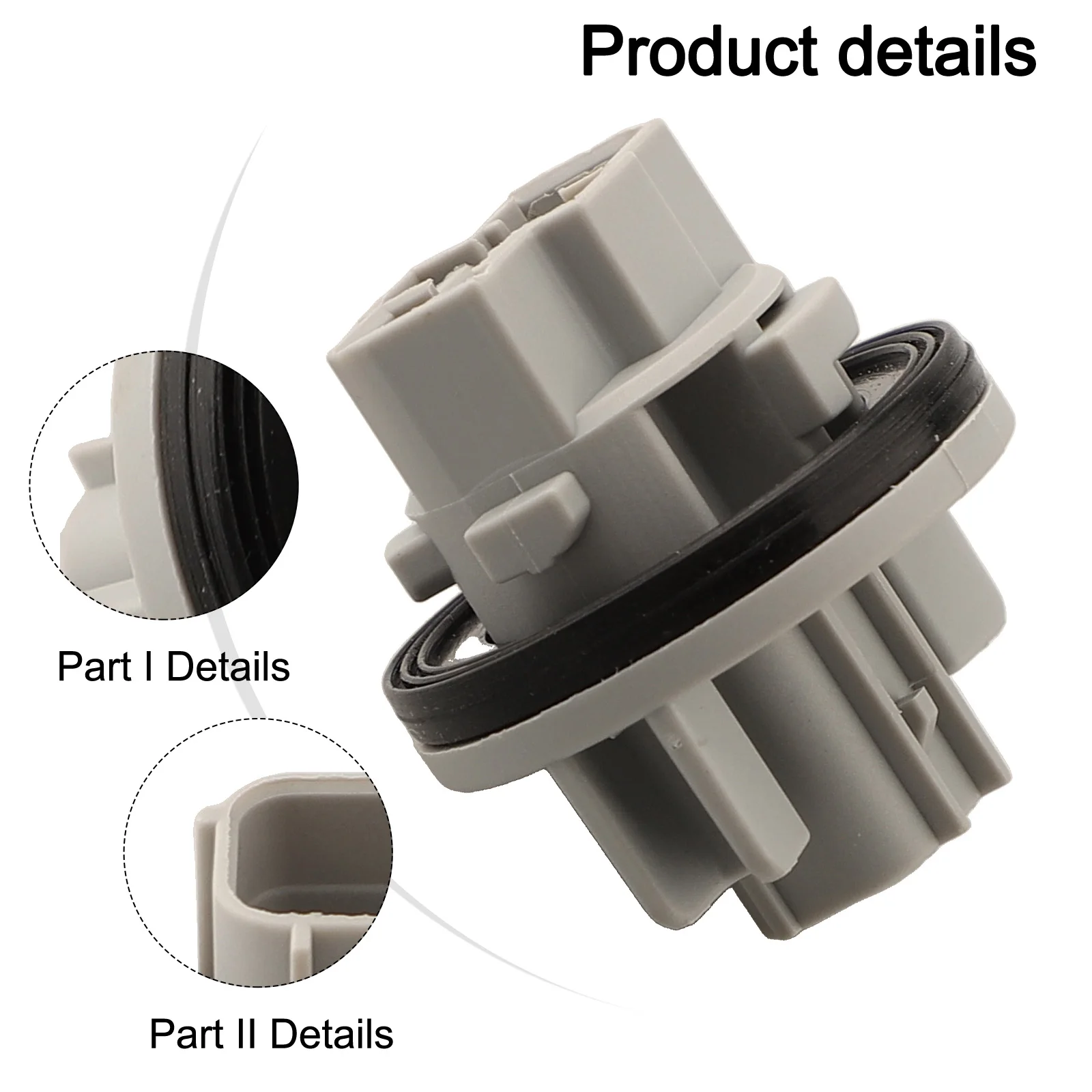 OEM 33302-S7A-003 Soquete de lâmpada Reparação de automóveis Manutenção de veículos Design cinza resistente ao desgaste prático e confiável