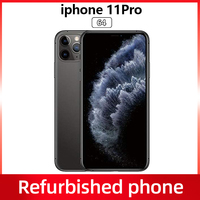Refurbished phone APPLE iPhone 11Pro 64Go unlock for inch unlock liquid Renta IPS IPS LCD face ID A13 iOS