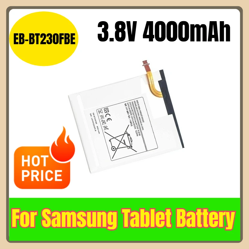 

EB-BT230FBE 3.8V 4000mAh Tablet Battery for Samsung Galaxy Tab 4 7.0 T231 SM-T230 SM-T235 T239
