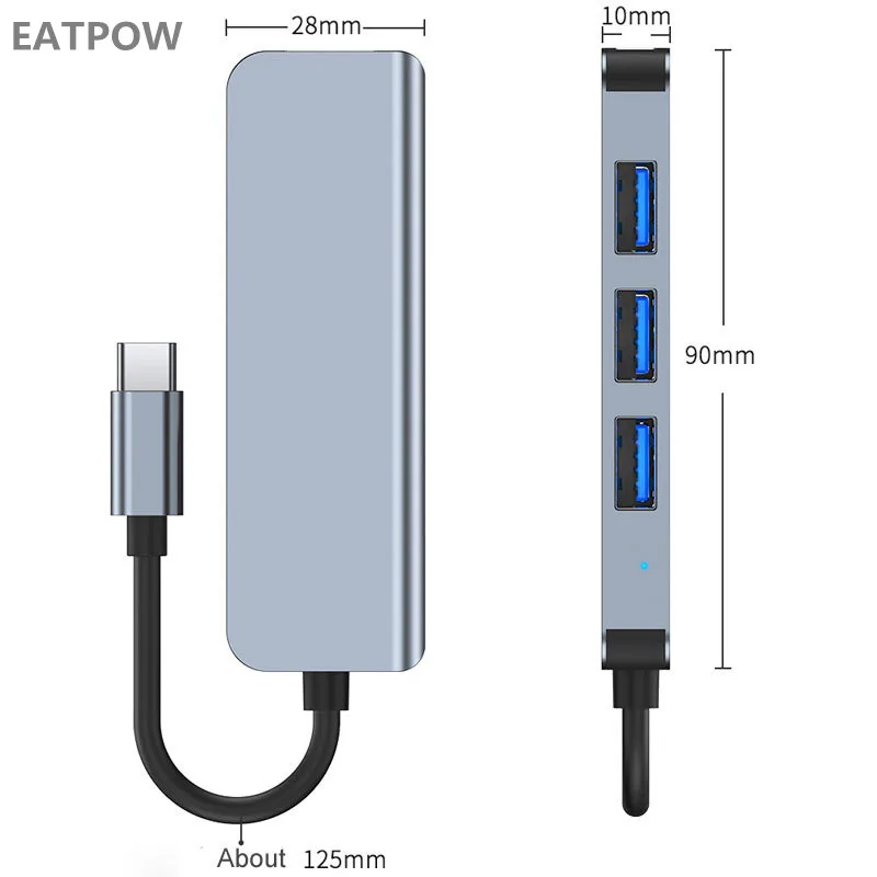 USB-адаптер для macbook, usb 3,0 и usb