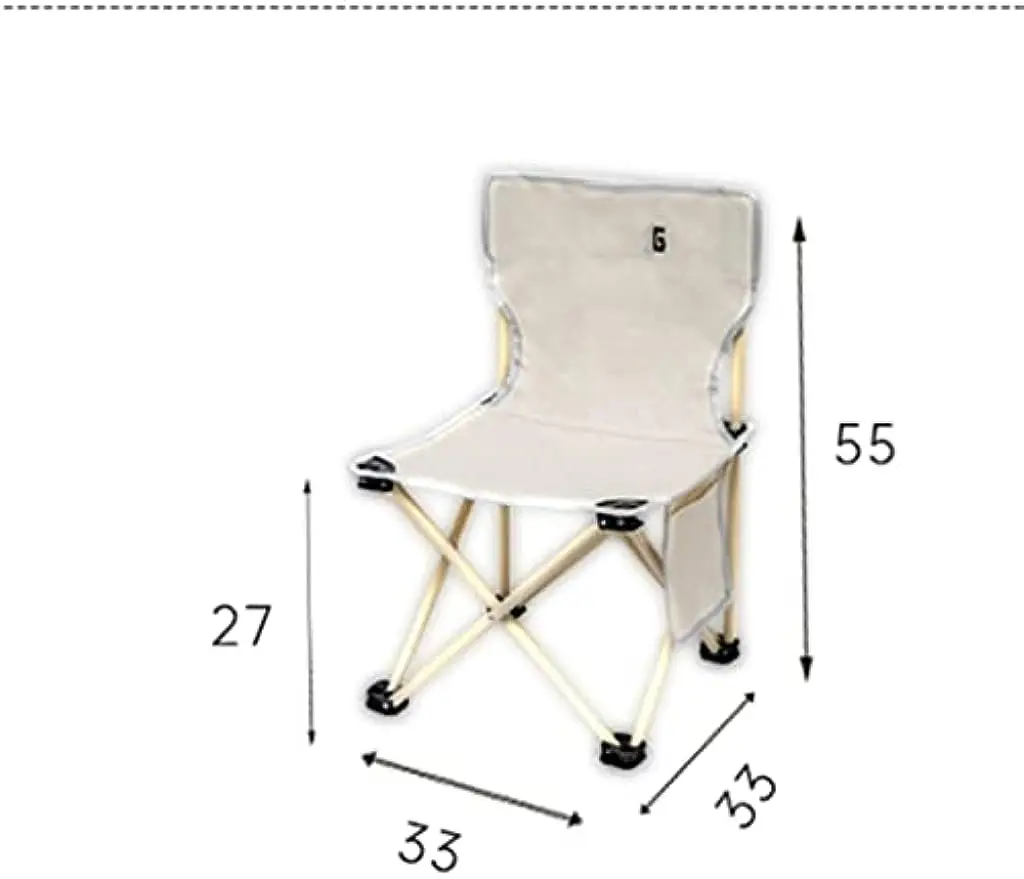 Outdoor Folding Chair, Portable, Fishing, Camping, Beach, Sketch, Carrying Stool, Park, Camping