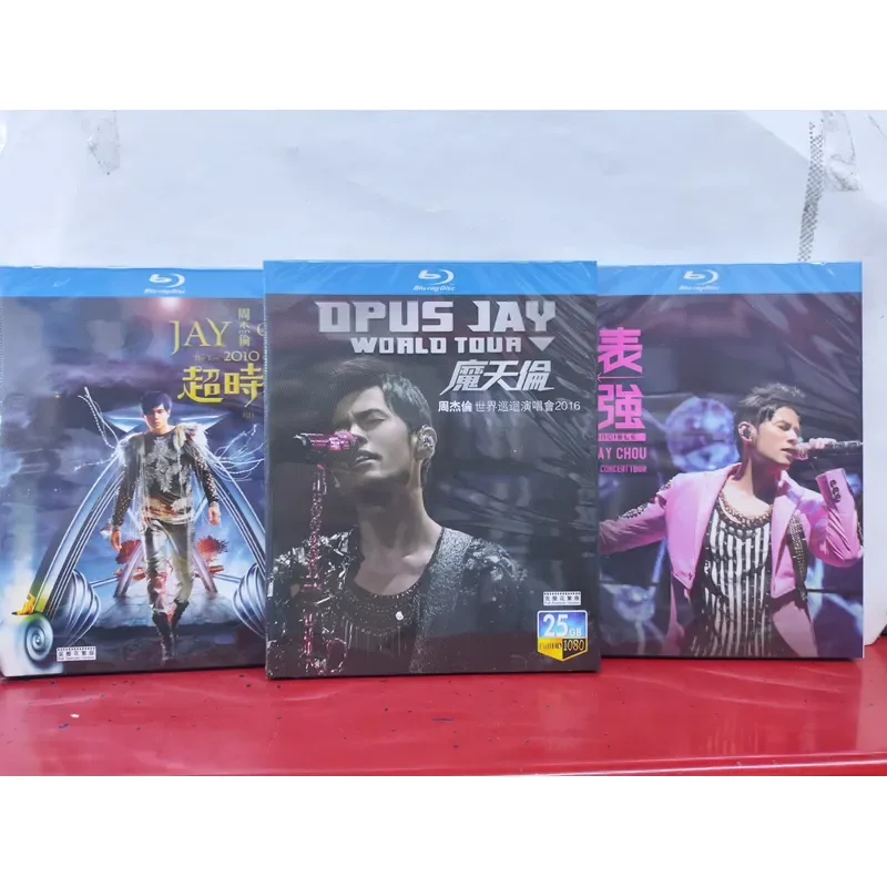 Jay Chou Concert Blu ray Set Brand New Unopened Three Discs The Most Ground Floor