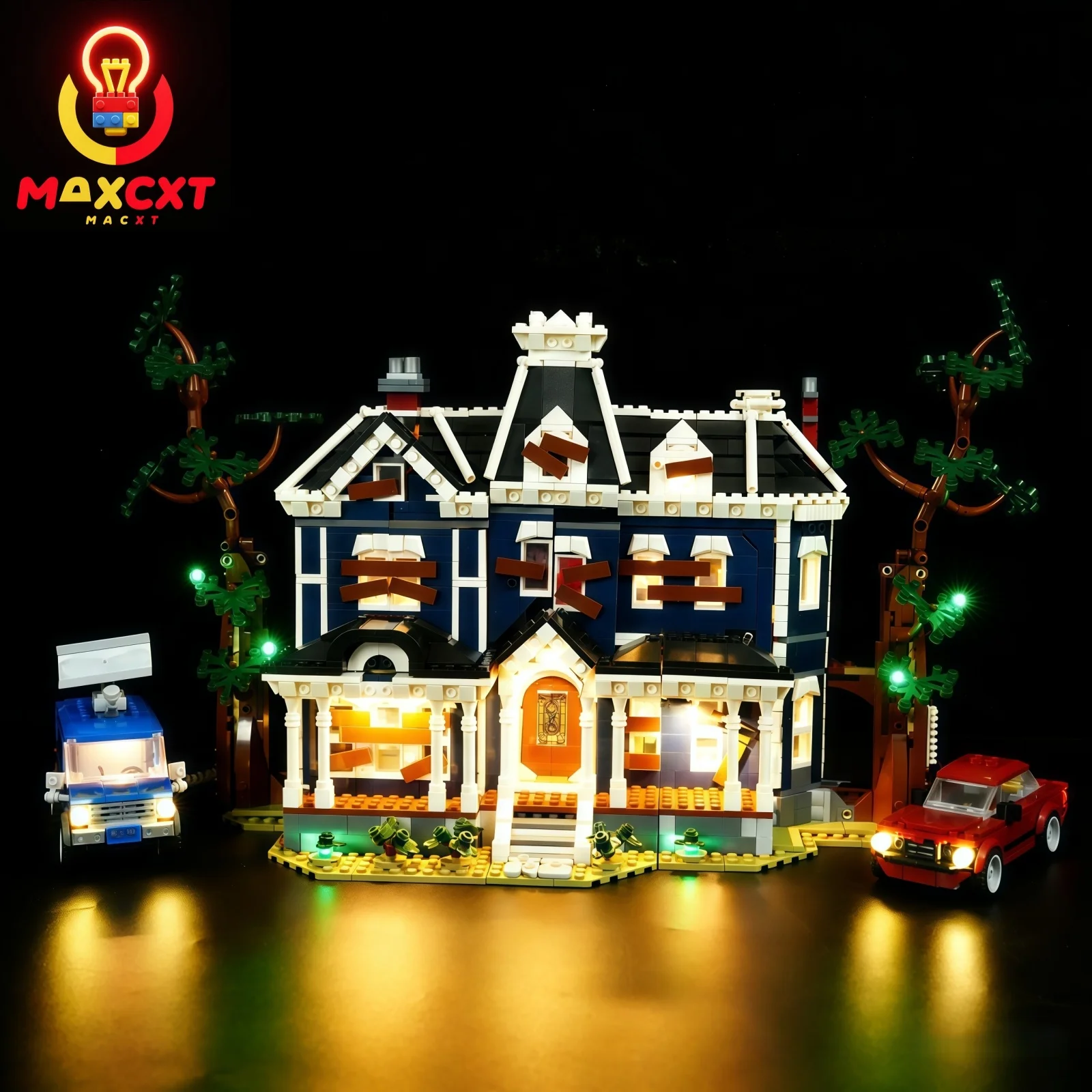 MAXCXT LED Light For LEGO 11370 Stranger Things The Creel House DIY Decorative Lamp Not Include Building Blocks Set ﻿