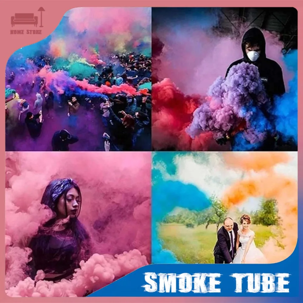 

Colorful Smoke Pills Burning Portable Halloween Props Party Supplies Magic Stage Effect Show Fog Atmosphere Photography Aid