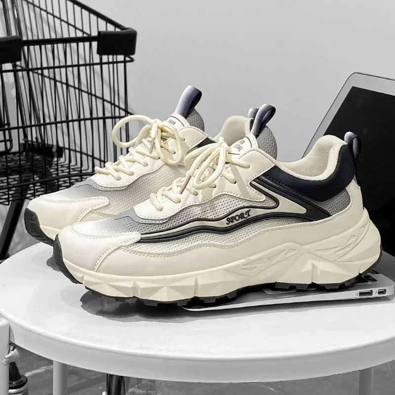 

2025 Four Seasons Lace-up Men's Casual, Durable, Flat Heel, Comfortable and High-quality Outdoor Sports Running Shoes