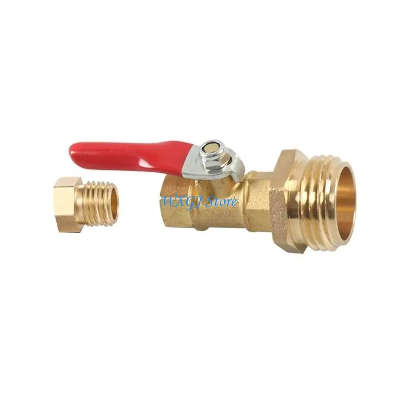 

37JE RVS AINDIZE ADAPTER BULLOAT с 1/4 "Quick Connects Plugs и 3/4" садового шланга.