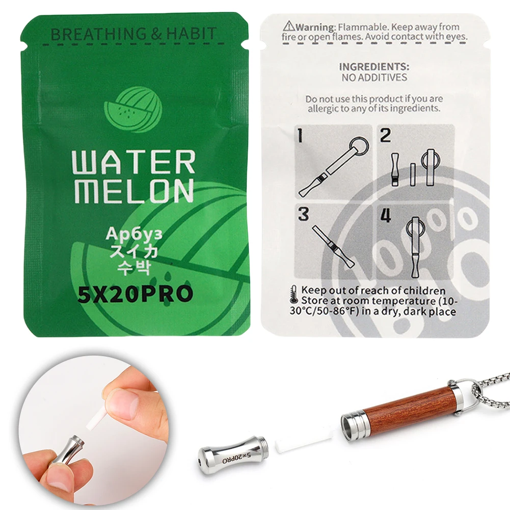 Сменный хлопковый сердечник для ароматерапии, фруктовый хлопковый сердечник для рельефа (арбуза)