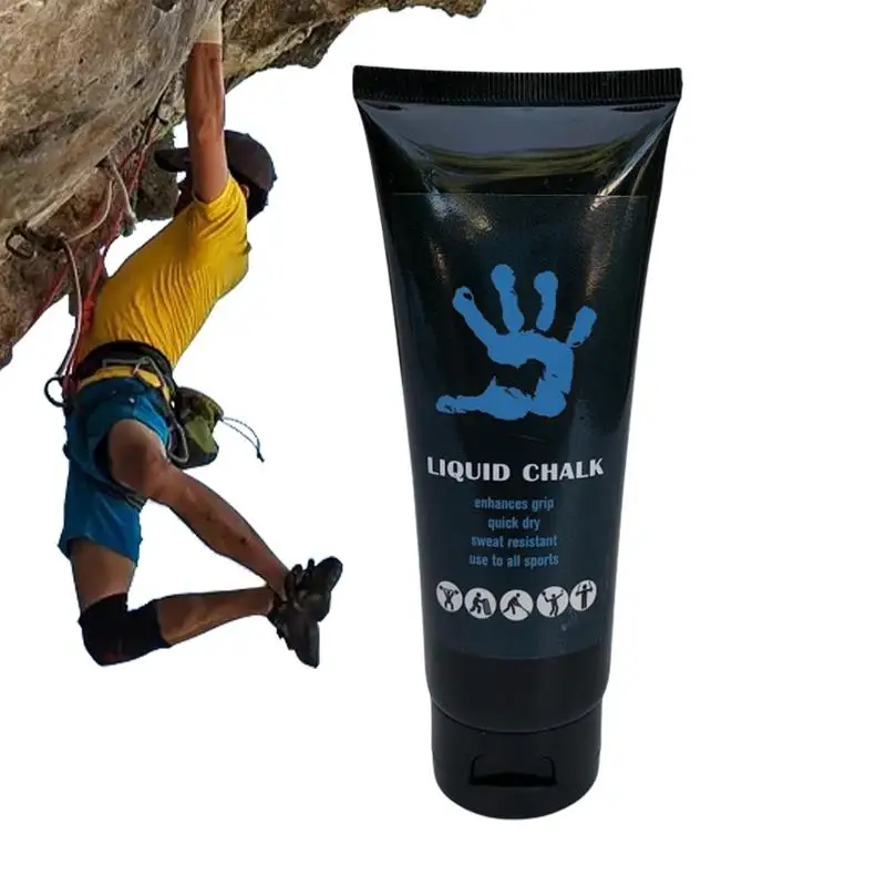 

100ml Liquid Chalk Sports Magnesium Powder Fitness Weight Lifting Anti Slip Cream Grip Weight Lifting Gym Sports Climbing